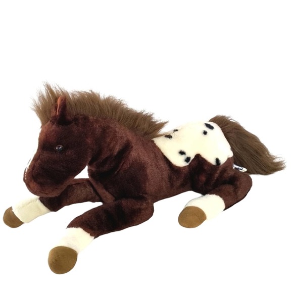 Breyer Toys Breyer Brown And White Spotted Back 2 Inch Laying Horse